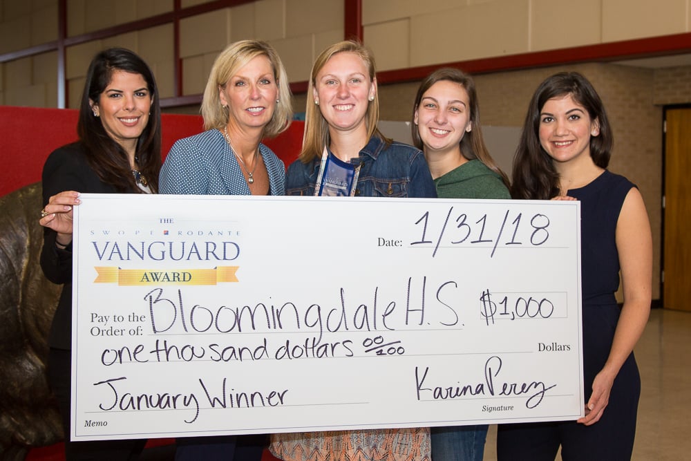 PRESS RELEASE: Danielle Arigo Recognized with Swope, Rodante Vanguard Award