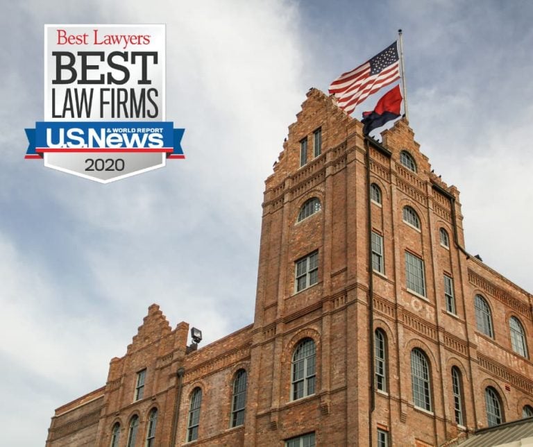 Swope Rodante Recognized awarded Best Law Firm in 2020 by US News