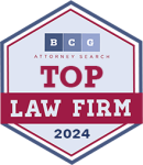 Top Law Firm Award from BCG Attorney Search