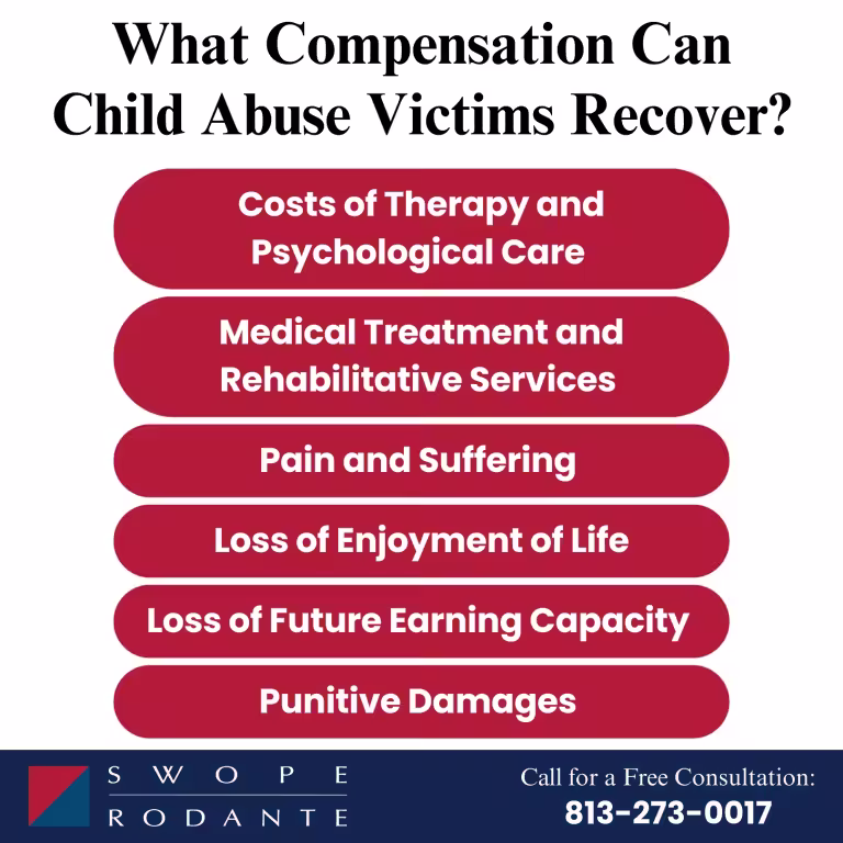 What Compensation Can Child Abuse Victims Recover?