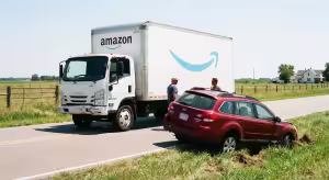Amazon Delivery Truck Accident